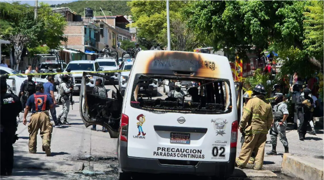 Chilpancingo exige apoyo a Sheinbaum ante ola de violencia contra transporte público